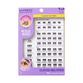 Impress Falsies Pre-Glued Lash Clusters Multipack - Classic Natural