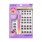 Impress Falsies Pre-Glued Lash Clusters Kit - Classic Wispy