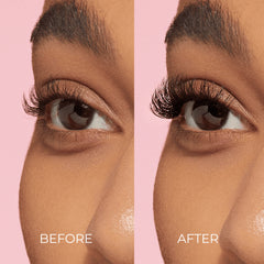Impress Falsies Self Adhesive Eyelashes, 12 Lash Clusters - Authentic