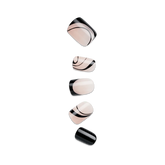 Impress Press On Manicure - Wide Fit - Black Dress
