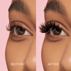 Impress Falsies Self Adhesive Eyelashes, 12 Lash Clusters + Applicator - Elegant