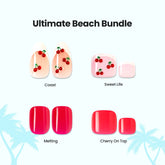 Impress Press On Mani & Pedi Bundle - Ultimate Beach Bundle