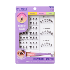 Impress Falsies Pre-Glued Individual Lashes Kit