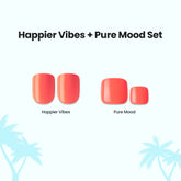 Impress Color Press On Mani & Pedi Bundle - Happier Vibes + Pure Mood Set
