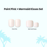 Impress Color Press On Mani & Pedi Bundle - Point Pink + Mermaid Kisses Set