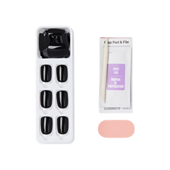 Impress Color Press On Nails - All Black