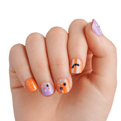 Impress Halloween Kids Press On Nails - Oh My Gourd