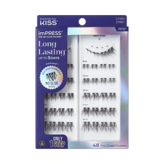 Impress Falsies Long Lasting Pre-Glued Lash Clusters Kit - Demi Wispy