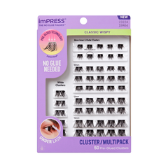 Impress Falsies Pre-Glued Lash Clusters Multipack - Classic Wispy