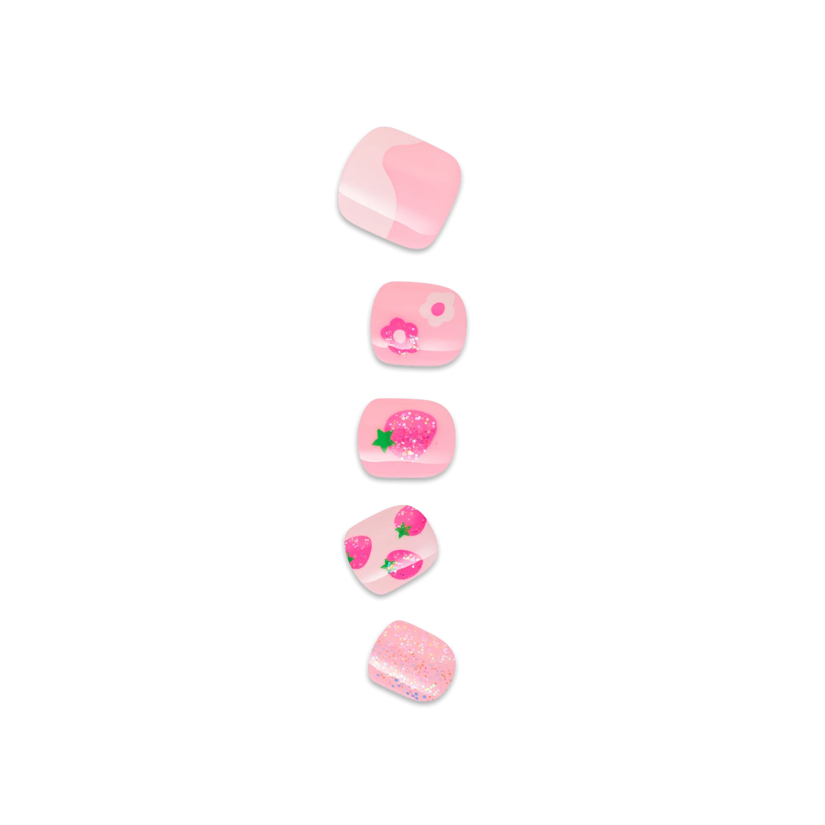Impress Kids Press On Nails - Berry Cute