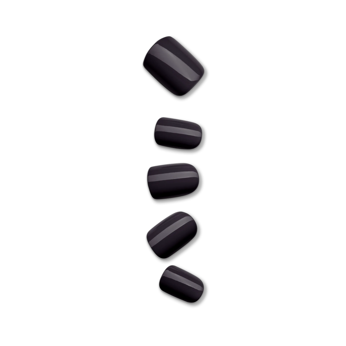 Impress Color Press On Nails - All Black
