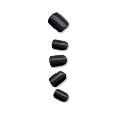 Impress Color Press On Nails - All Black