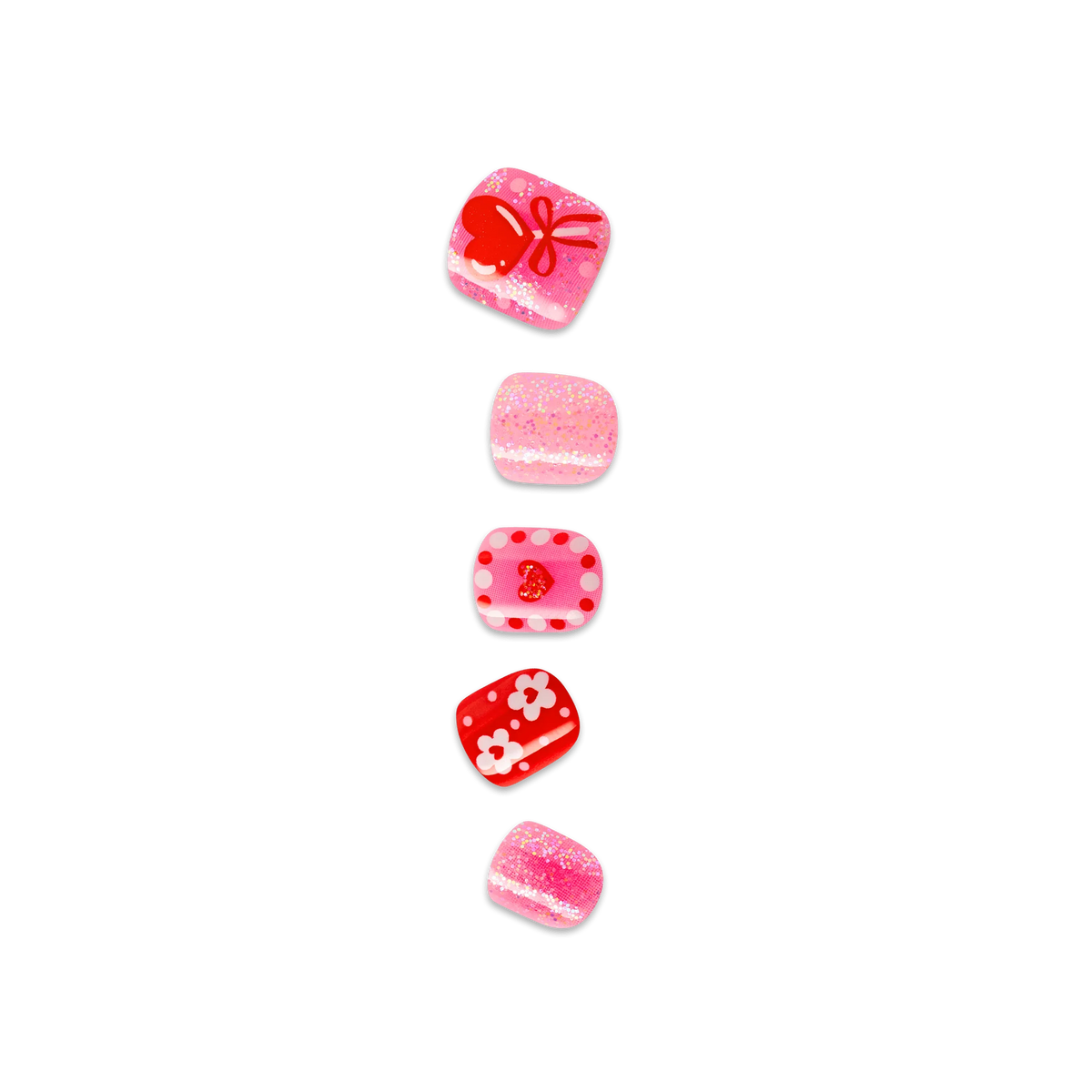 Impress Kids Press On Nails - Candy Heart
