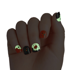 Impress Halloween Kids Press On Nails - Spooky Buddies