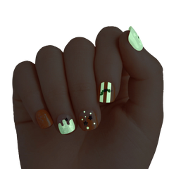 Impress Halloween Kids Press On Nails - Oh My Gourd
