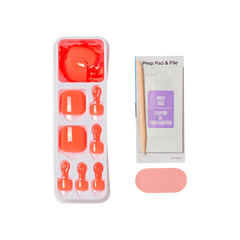 Impress Color Press On Pedicure - Pure Mood