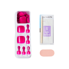 Impress Color Press On Pedicure - Take My Time