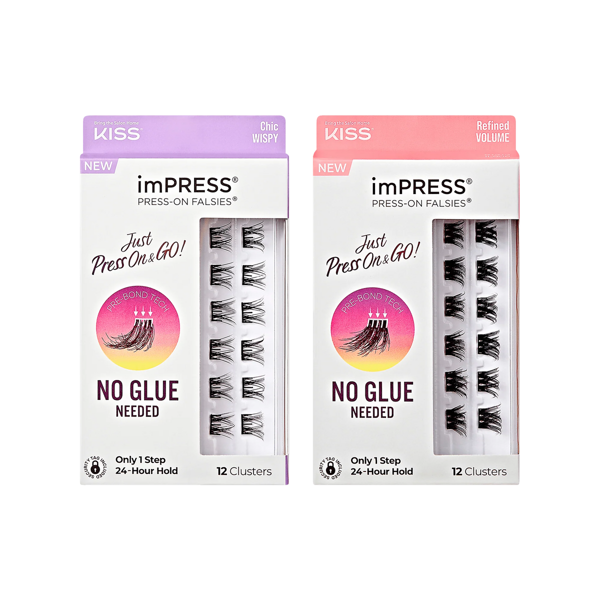 Impress Press-On Falsies Bundle - Day to Night Lash Duo