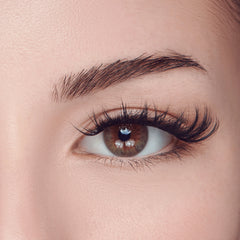 Impress Falsies Self Adhesive Eyelashes Refills 30 Clusters - Curly