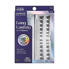 Impress Falsies Long Lasting Self Adhesive Eyelashes – Demi Bold