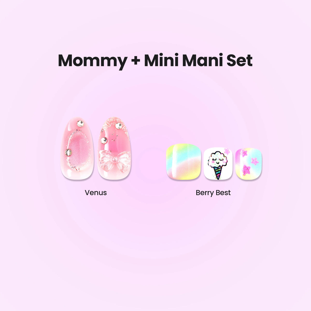 Impress Press On Mani Bundle - Mommy + Mini Mani Set