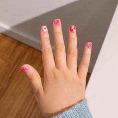 Impress Kids Press On Nails - Candy Heart