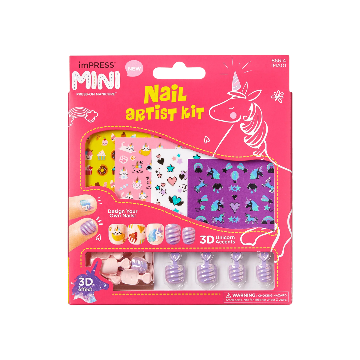 Impress Nail Art Press On Nails - Nail Artist Kit