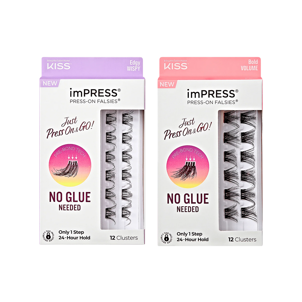 Impress Press-On Falsies Bundle - Wispy to Wow Lash Duo