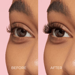 Impress Falsies Self Adhesive Eyelashes, 12 Lash Clusters - Sleek