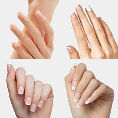 Impress French Press On Nails Bundle - Oui Love French Manis