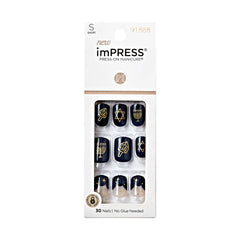 Impress Limited-Edition Hanukkah Press On Nails – 8 Nights
